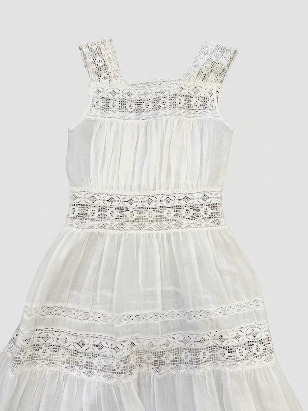 DÔEN Simona Lace Panel Maxi Dress - Picture 7 of 10